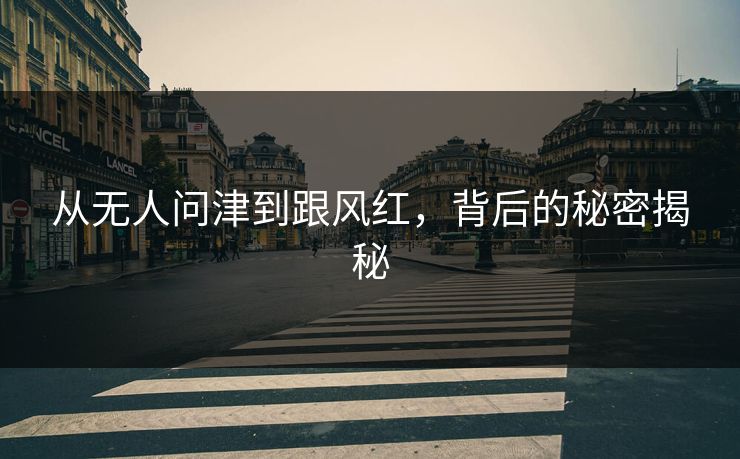 从无人问津到跟风红,背后的秘密揭秘 从无人问津到跟风红,背后的秘密揭秘